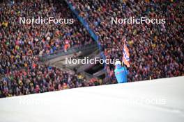 29.12.2023, Oberstdorf, Germany (GER): feature: norwegian flag, fans - FIS world cup ski jumping men, four hills tournament, individual HS137, Oberstdorf (GER). www.nordicfocus.com. © Reichert/NordicFocus. Every downloaded picture is fee-liable.
