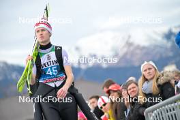 31.12.2023, Garmisch, Germany (GER): Kristoffer Eriksen Sundal (NOR) - FIS world cup ski jumping men, four hills tournament, individual HS142, Garmisch (GER). www.nordicfocus.com. © Reichert/NordicFocus. Every downloaded picture is fee-liable.