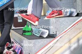 31.12.2023, Garmisch, Germany (GER): feature: preparation, skies - FIS world cup ski jumping men, four hills tournament, individual HS142, Garmisch (GER). www.nordicfocus.com. © Reichert/NordicFocus. Every downloaded picture is fee-liable.