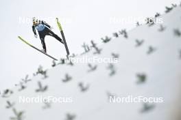 31.12.2023, Garmisch, Germany (GER): Kilian Peier (SUI) - FIS world cup ski jumping men, four hills tournament, individual HS142, Garmisch (GER). www.nordicfocus.com. © Reichert/NordicFocus. Every downloaded picture is fee-liable.
