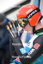 31.12.2023, Garmisch, Germany (GER): Martin Hamann (GER) - FIS world cup ski jumping men, four hills tournament, individual HS142, Garmisch (GER). www.nordicfocus.com. © Reichert/NordicFocus. Every downloaded picture is fee-liable.