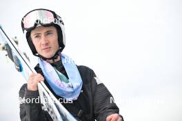 31.12.2023, Garmisch, Germany (GER): Erik Belshaw (USA) - FIS world cup ski jumping men, four hills tournament, individual HS142, Garmisch (GER). www.nordicfocus.com. © Reichert/NordicFocus. Every downloaded picture is fee-liable.