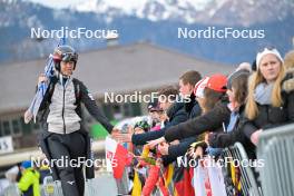 31.12.2023, Garmisch, Germany (GER): Naoki Nakamura (JPN) - FIS world cup ski jumping men, four hills tournament, individual HS142, Garmisch (GER). www.nordicfocus.com. © Reichert/NordicFocus. Every downloaded picture is fee-liable.