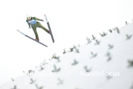 31.12.2023, Garmisch, Germany (GER): Danil Vassilyev (KAZ) - FIS world cup ski jumping men, four hills tournament, individual HS142, Garmisch (GER). www.nordicfocus.com. © Reichert/NordicFocus. Every downloaded picture is fee-liable.