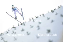31.12.2023, Garmisch, Germany (GER): Michael Hayboeck (AUT) - FIS world cup ski jumping men, four hills tournament, individual HS142, Garmisch (GER). www.nordicfocus.com. © Reichert/NordicFocus. Every downloaded picture is fee-liable.