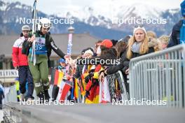 31.12.2023, Garmisch, Germany (GER): Vladimir Zografski (BUL) - FIS world cup ski jumping men, four hills tournament, individual HS142, Garmisch (GER). www.nordicfocus.com. © Reichert/NordicFocus. Every downloaded picture is fee-liable.