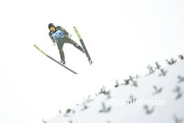 31.12.2023, Garmisch, Germany (GER): Tate Frantz (USA) - FIS world cup ski jumping men, four hills tournament, individual HS142, Garmisch (GER). www.nordicfocus.com. © Reichert/NordicFocus. Every downloaded picture is fee-liable.
