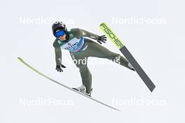 31.12.2023, Garmisch, Germany (GER): Andrew Urlaub (USA) - FIS world cup ski jumping men, four hills tournament, individual HS142, Garmisch (GER). www.nordicfocus.com. © Reichert/NordicFocus. Every downloaded picture is fee-liable.
