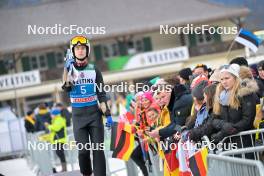 31.12.2023, Garmisch, Germany (GER): Svyatoslav Nazarenko (KAZ) - FIS world cup ski jumping men, four hills tournament, individual HS142, Garmisch (GER). www.nordicfocus.com. © Reichert/NordicFocus. Every downloaded picture is fee-liable.