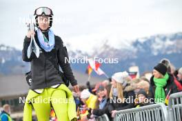 31.12.2023, Garmisch, Germany (GER): Erik Belshaw (USA) - FIS world cup ski jumping men, four hills tournament, individual HS142, Garmisch (GER). www.nordicfocus.com. © Reichert/NordicFocus. Every downloaded picture is fee-liable.