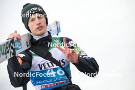 31.12.2023, Garmisch, Germany (GER): Lovro Kos (SLO) - FIS world cup ski jumping men, four hills tournament, individual HS142, Garmisch (GER). www.nordicfocus.com. © Reichert/NordicFocus. Every downloaded picture is fee-liable.