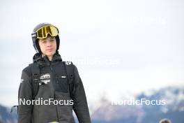 31.12.2023, Garmisch, Germany (GER): Tate Frantz (USA) - FIS world cup ski jumping men, four hills tournament, individual HS142, Garmisch (GER). www.nordicfocus.com. © Reichert/NordicFocus. Every downloaded picture is fee-liable.