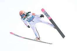31.12.2023, Garmisch, Germany (GER): Dawid Kubacki (POL) - FIS world cup ski jumping men, four hills tournament, individual HS142, Garmisch (GER). www.nordicfocus.com. © Reichert/NordicFocus. Every downloaded picture is fee-liable.