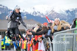 31.12.2023, Garmisch, Germany (GER): Alex Insam (ITA) - FIS world cup ski jumping men, four hills tournament, individual HS142, Garmisch (GER). www.nordicfocus.com. © Reichert/NordicFocus. Every downloaded picture is fee-liable.