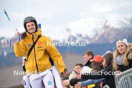 31.12.2023, Garmisch, Germany (GER): Philipp Raimund (GER) - FIS world cup ski jumping men, four hills tournament, individual HS142, Garmisch (GER). www.nordicfocus.com. © Reichert/NordicFocus. Every downloaded picture is fee-liable.