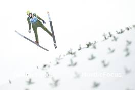 31.12.2023, Garmisch, Germany (GER): Ilya Mizernykh (KAZ) - FIS world cup ski jumping men, four hills tournament, individual HS142, Garmisch (GER). www.nordicfocus.com. © Reichert/NordicFocus. Every downloaded picture is fee-liable.