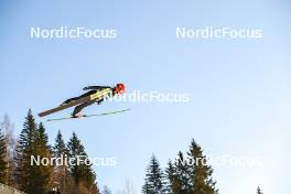 03.12.2023, Lillehammer, Norway (NOR): Katharina Schmid (GER) - FIS world cup ski jumping women, individual HS140, Lillehammer (NOR). www.nordicfocus.com. © Authamayou/NordicFocus. Every downloaded picture is fee-liable.