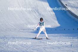 03.12.2023, Lillehammer, Norway (NOR): Sina Arnet (SUI) - FIS world cup ski jumping women, individual HS140, Lillehammer (NOR). www.nordicfocus.com. © Authamayou/NordicFocus. Every downloaded picture is fee-liable.
