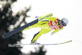 15.12.2023, Engelberg, Switzerland (SUI): Paige Jones (USA) - FIS world cup ski jumping women, individual HS140, Engelberg (SUI). www.nordicfocus.com. © Thibaut/NordicFocus. Every downloaded picture is fee-liable