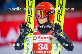 15.12.2023, Engelberg, Switzerland (SUI): Katharina Schmid (GER) - FIS world cup ski jumping women, individual HS140, Engelberg (SUI). www.nordicfocus.com. © Thibaut/NordicFocus. Every downloaded picture is fee-liable