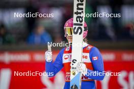 15.12.2023, Engelberg, Switzerland (SUI): Abigail Strate (CAN) - FIS world cup ski jumping women, individual HS140, Engelberg (SUI). www.nordicfocus.com. © Thibaut/NordicFocus. Every downloaded picture is fee-liable