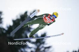 15.12.2023, Engelberg, Switzerland (SUI): Julia Kykkaenen (FIN) - FIS world cup ski jumping women, individual HS140, Engelberg (SUI). www.nordicfocus.com. © Thibaut/NordicFocus. Every downloaded picture is fee-liable
