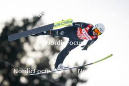 15.12.2023, Engelberg, Switzerland (SUI): Annika Sieff (ITA) - FIS world cup ski jumping women, individual HS140, Engelberg (SUI). www.nordicfocus.com. © Thibaut/NordicFocus. Every downloaded picture is fee-liable