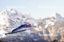 16.12.2023, Engelberg, Switzerland (SUI): Abigail Strate (CAN) - FIS world cup ski jumping women, individual HS140, Engelberg (SUI). www.nordicfocus.com. © Thibaut/NordicFocus. Every downloaded picture is fee-liable