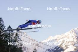 16.12.2023, Engelberg, Switzerland (SUI): Natalie Eilers (CAN) - FIS world cup ski jumping women, individual HS140, Engelberg (SUI). www.nordicfocus.com. © Thibaut/NordicFocus. Every downloaded picture is fee-liable