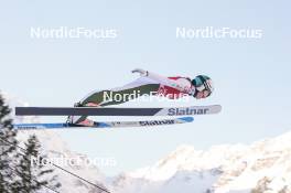 16.12.2023, Engelberg, Switzerland (SUI): Nika Prevc (SLO) - FIS world cup ski jumping women, individual HS140, Engelberg (SUI). www.nordicfocus.com. © Thibaut/NordicFocus. Every downloaded picture is fee-liable