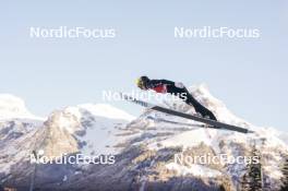 16.12.2023, Engelberg, Switzerland (SUI): Jessica Malsiner (ITA) - FIS world cup ski jumping women, individual HS140, Engelberg (SUI). www.nordicfocus.com. © Thibaut/NordicFocus. Every downloaded picture is fee-liable