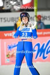 30.12.2023, Garmisch, Germany (GER): Alexandria Loutitt (CAN) - FIS world cup ski jumping women, individual HS142, Garmisch (GER). www.nordicfocus.com. © Reichert/NordicFocus. Every downloaded picture is fee-liable