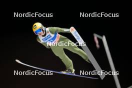 30.12.2023, Garmisch, Germany (GER): Julia Kykkaenen (FIN) - FIS world cup ski jumping women, individual HS142, Garmisch (GER). www.nordicfocus.com. © Reichert/NordicFocus. Every downloaded picture is fee-liable