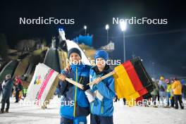 30.12.2023, Garmisch, Germany (GER): feature: kids, „WIRmachenDRUCK“ - FIS world cup ski jumping women, individual HS142, Garmisch (GER). www.nordicfocus.com. © Reichert/NordicFocus. Every downloaded picture is fee-liable