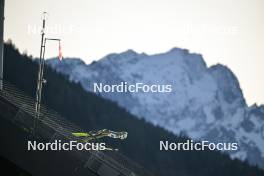 30.12.2023, Garmisch, Germany (GER): Katra Komar (SLO) - FIS world cup ski jumping women, individual HS142, Garmisch (GER). www.nordicfocus.com. © Reichert/NordicFocus. Every downloaded picture is fee-liable
