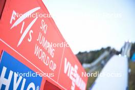 30.12.2023, Garmisch, Germany (GER): feature: exit gate - FIS world cup ski jumping women, individual HS142, Garmisch (GER). www.nordicfocus.com. © Reichert/NordicFocus. Every downloaded picture is fee-liable