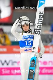 30.12.2023, Garmisch, Germany (GER): Daniela Haralambie (ROU) - FIS world cup ski jumping women, individual HS142, Garmisch (GER). www.nordicfocus.com. © Reichert/NordicFocus. Every downloaded picture is fee-liable