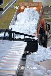 30.12.2023, Garmisch, Germany (GER): feature: snow for the pistenbully - FIS world cup ski jumping women, individual HS142, Garmisch (GER). www.nordicfocus.com. © Reichert/NordicFocus. Every downloaded picture is fee-liable