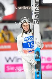 30.12.2023, Garmisch, Germany (GER): Daniela Haralambie (ROU) - FIS world cup ski jumping women, individual HS142, Garmisch (GER). www.nordicfocus.com. © Reichert/NordicFocus. Every downloaded picture is fee-liable
