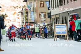 29.01.2023, Trentino, Italy (ITA): Lorenzo Busin (ITA), Einar Kalland-Olsen (NOR), (l-r) - Ski Classics Marcialonga, Trentino (ITA). www.nordicfocus.com. © Vanzetta/NordicFocus. Every downloaded picture is fee-liable.