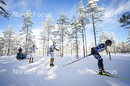 18.02.2023, Groenklitt, Sweden (SWE): Jutterstrom Axel (SWE), Eide Pedersen Morten (NOR), (l-r)  - Ski Classics Criterium Orsa Groenklitt - Groenklitt (SWE). www.nordicfocus.com. © Thibaut/NordicFocus. Every downloaded picture is fee-liable.