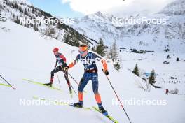 10.12.2023, Bad Gastein, Austria (AUT): Torgeir Sulen Hovland (NOR), Thomas Bucher-Johannessen (NOR), (l-r) - Ski Classics Bad Gastein Criterium - Bad Gastein (AUT). www.nordicfocus.com. © Reichert/NordicFocus. Every downloaded picture is fee-liable.