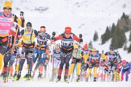 10.12.2023, Bad Gastein, Austria (AUT): Emil Persson (SWE), Kasper Stadaas (NOR), (l-r) - Ski Classics Bad Gastein Criterium - Bad Gastein (AUT). www.nordicfocus.com. © Reichert/NordicFocus. Every downloaded picture is fee-liable.