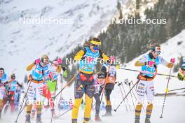 10.12.2023, Bad Gastein, Austria (AUT): Ida Palmberg (SWE), Frida Erkers (SWE), (l-r) - Ski Classics Bad Gastein Criterium - Bad Gastein (AUT). www.nordicfocus.com. © Reichert/NordicFocus. Every downloaded picture is fee-liable.