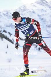 10.12.2023, Bad Gastein, Austria (AUT): Juuso Maekelae (GER) - Ski Classics Bad Gastein Criterium - Bad Gastein (AUT). www.nordicfocus.com. © Reichert/NordicFocus. Every downloaded picture is fee-liable.