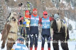 16.12.2023, Val Venosta, Italy (ITA): Kasper Stadaas (NOR), Andreas Nygaard (NOR), (l-r) - Ski Classics La Venosta Criterium - Val Venosta (ITA). www.nordicfocus.com. © Reichert/NordicFocus. Every downloaded picture is fee-liable.