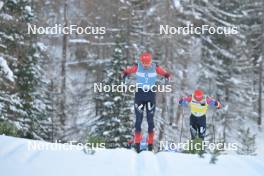 16.12.2023, Val Venosta, Italy (ITA): Andreas Nygaard (NOR), (l-r) - Ski Classics La Venosta Criterium - Val Venosta (ITA). www.nordicfocus.com. © Reichert/NordicFocus. Every downloaded picture is fee-liable.