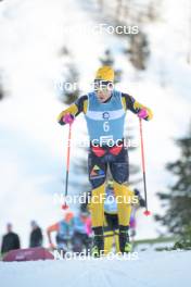 16.12.2023, Val Venosta, Italy (ITA): Johannes Ekloef (SWE) - Ski Classics La Venosta Criterium - Val Venosta (ITA). www.nordicfocus.com. © Reichert/NordicFocus. Every downloaded picture is fee-liable.