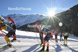 16.12.2023, Val Venosta, Italy (ITA): Jeremy Royer (FRA) - Ski Classics La Venosta Criterium - Val Venosta (ITA). www.nordicfocus.com. © Reichert/NordicFocus. Every downloaded picture is fee-liable.