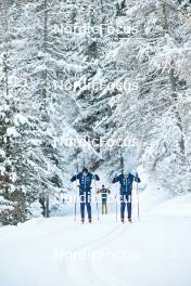 15.12.2023, Val Venosta, Italy (ITA): feature: ski test, team VERCORS ISERE - Ski Classics La Venosta Criterium - Val Venosta (ITA). www.nordicfocus.com. © Reichert/NordicFocus. Every downloaded picture is fee-liable.